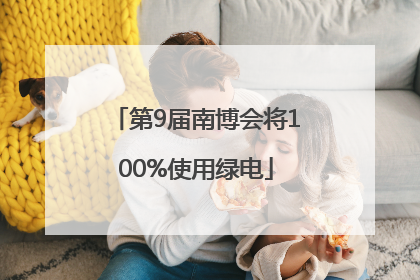 第9届南博会将100%使用绿电