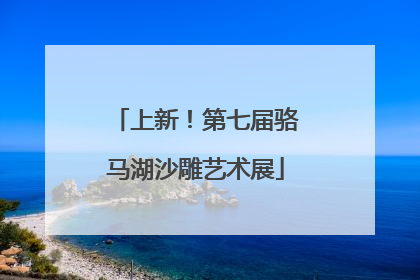 上新！第七届骆马湖沙雕艺术展