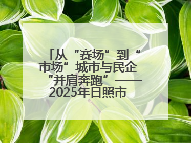 从“赛场”到“市场”城市与民企“并肩奔跑”——2025年日照市民营企业职工运动会亮点观察