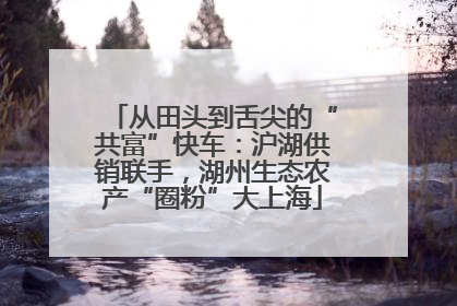 从田头到舌尖的“共富”快车：沪湖供销联手，湖州生态农产“圈粉”大上海