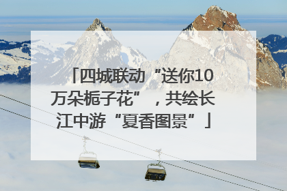 四城联动“送你10万朵栀子花”，共绘长江中游“夏香图景”