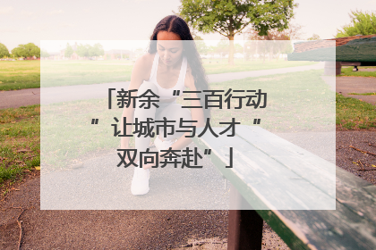 新余“三百行动”让城市与人才“双向奔赴”