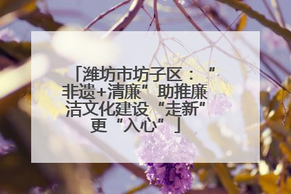潍坊市坊子区：“非遗+清廉”助推廉洁文化建设“走新”更“入心”
