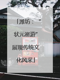潍坊：“状元巡游”展现传统文化风采