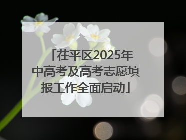 茌平区2025年中高考及高考志愿填报工作全面启动