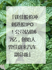 镁佳股份冲刺港股IPO！公司估值67亿，创始人曾任蔚来汽车副总裁