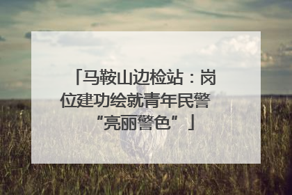 马鞍山边检站：岗位建功绘就青年民警“亮丽警色”