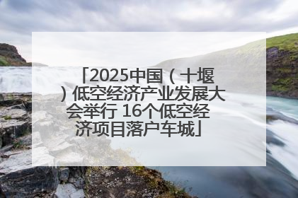 2025中国（十堰）低空经济产业发展大会举行 16个低空经济项目落户车城