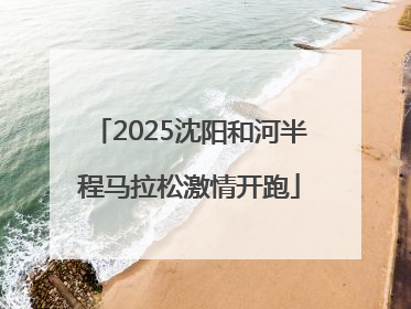2025沈阳和河半程马拉松激情开跑